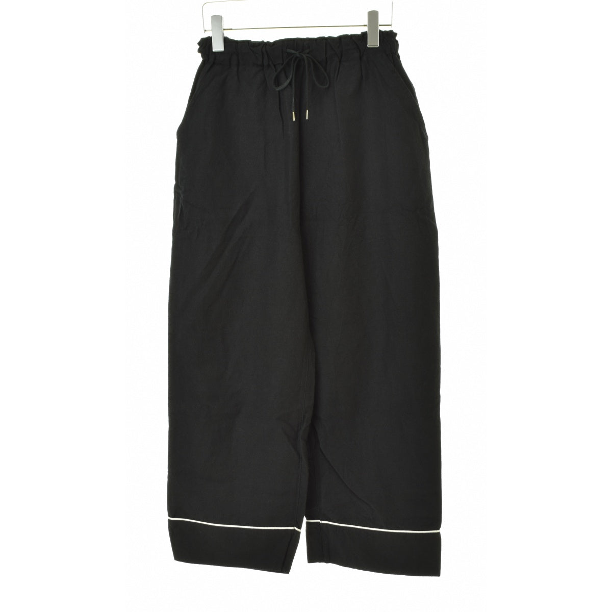 MANON MNN-PT-116 LINEN PIPING PANTS