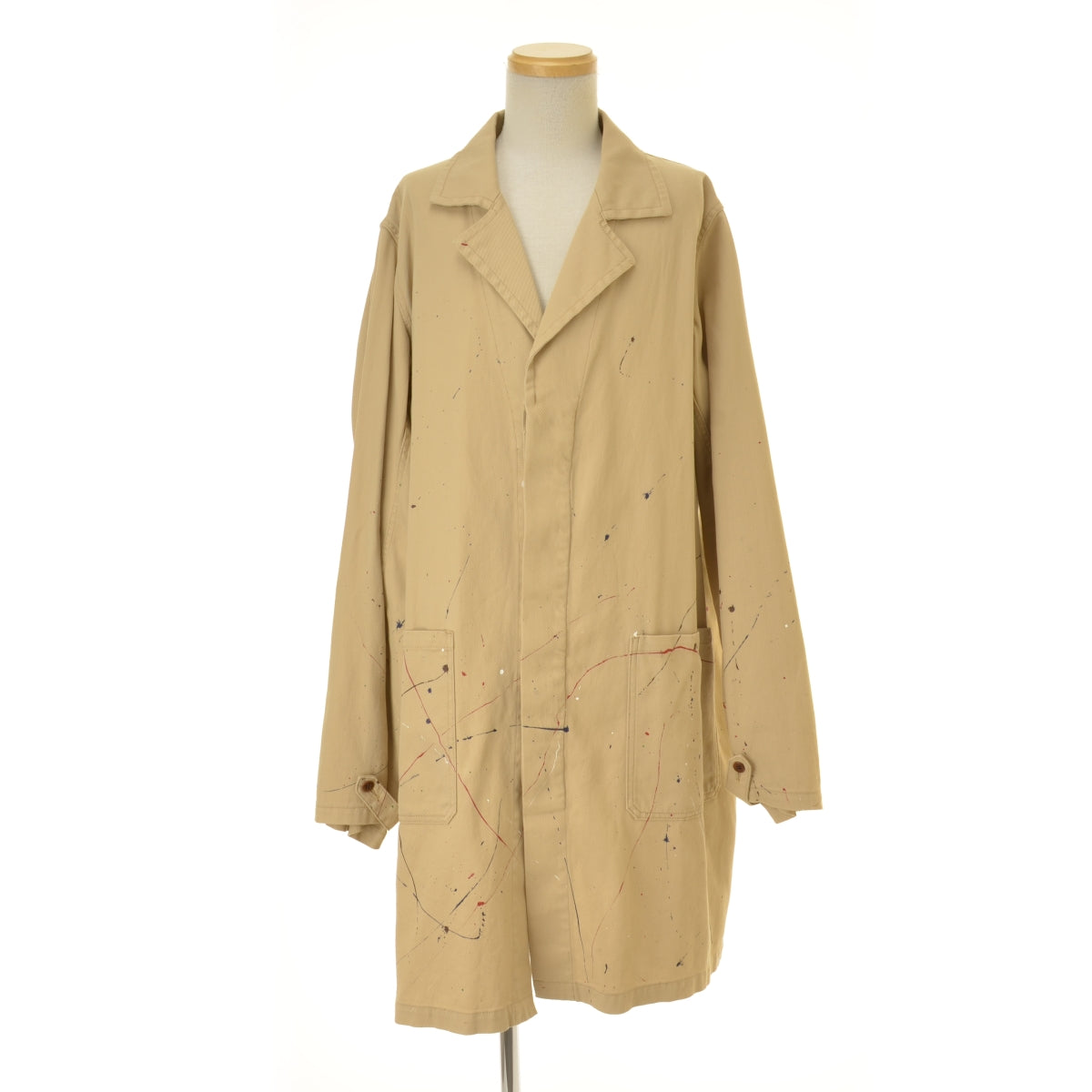 VISVIM 0220905013004 I.C.T PEERLESS SERVICE COAT ドリップ ペンキ加工 ショップ