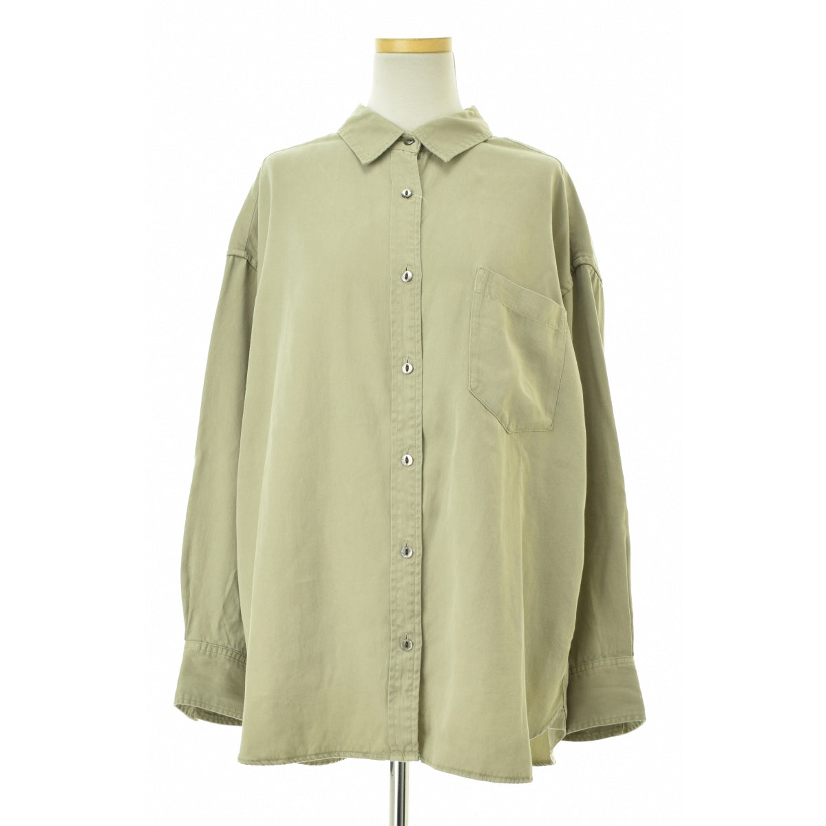 SLOBE IENA 25AW 25050912609030《セットアップ対応可》製品染めシャツ