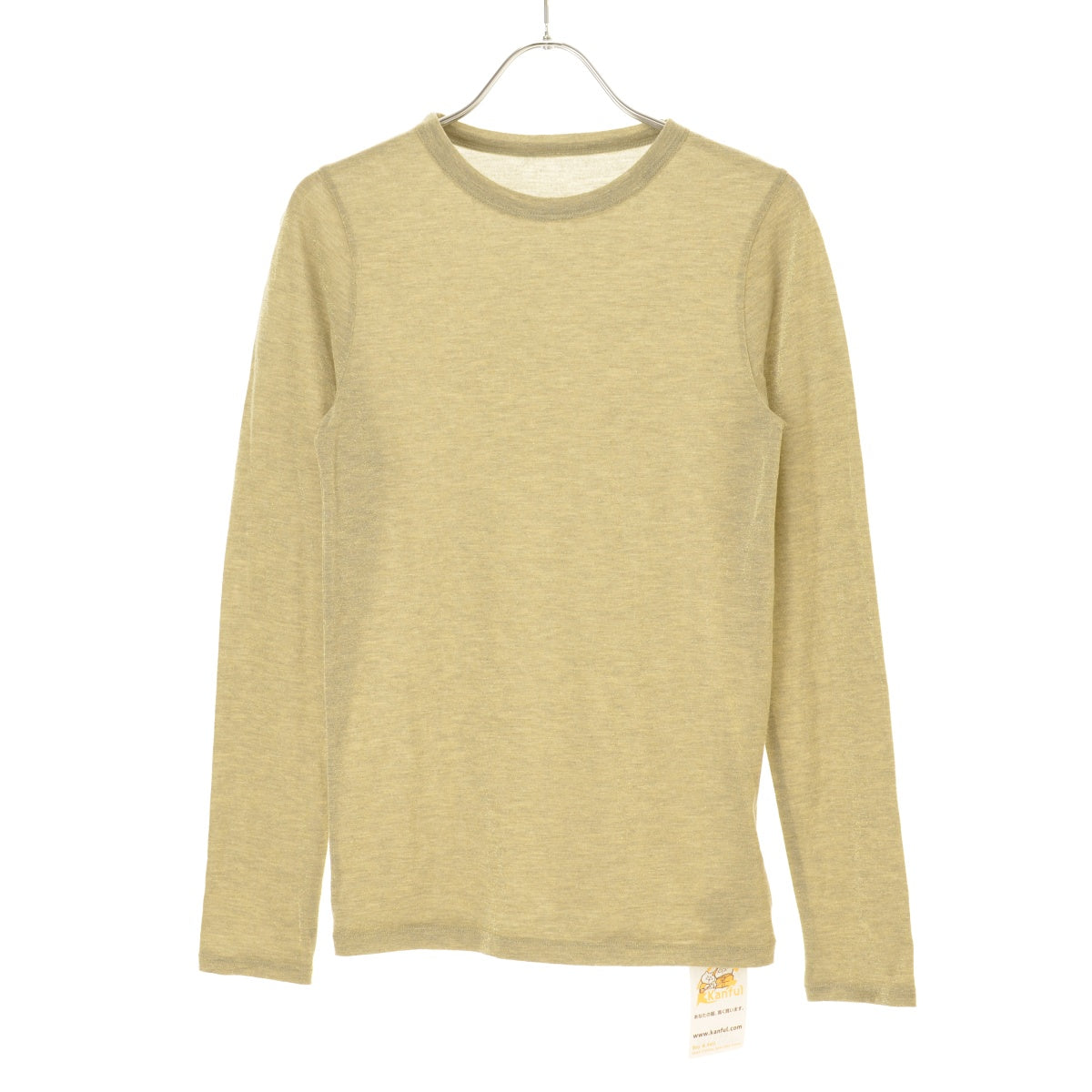 MACPHEE 24SS 12034203202 スパークリング クルーネックプルオーバー