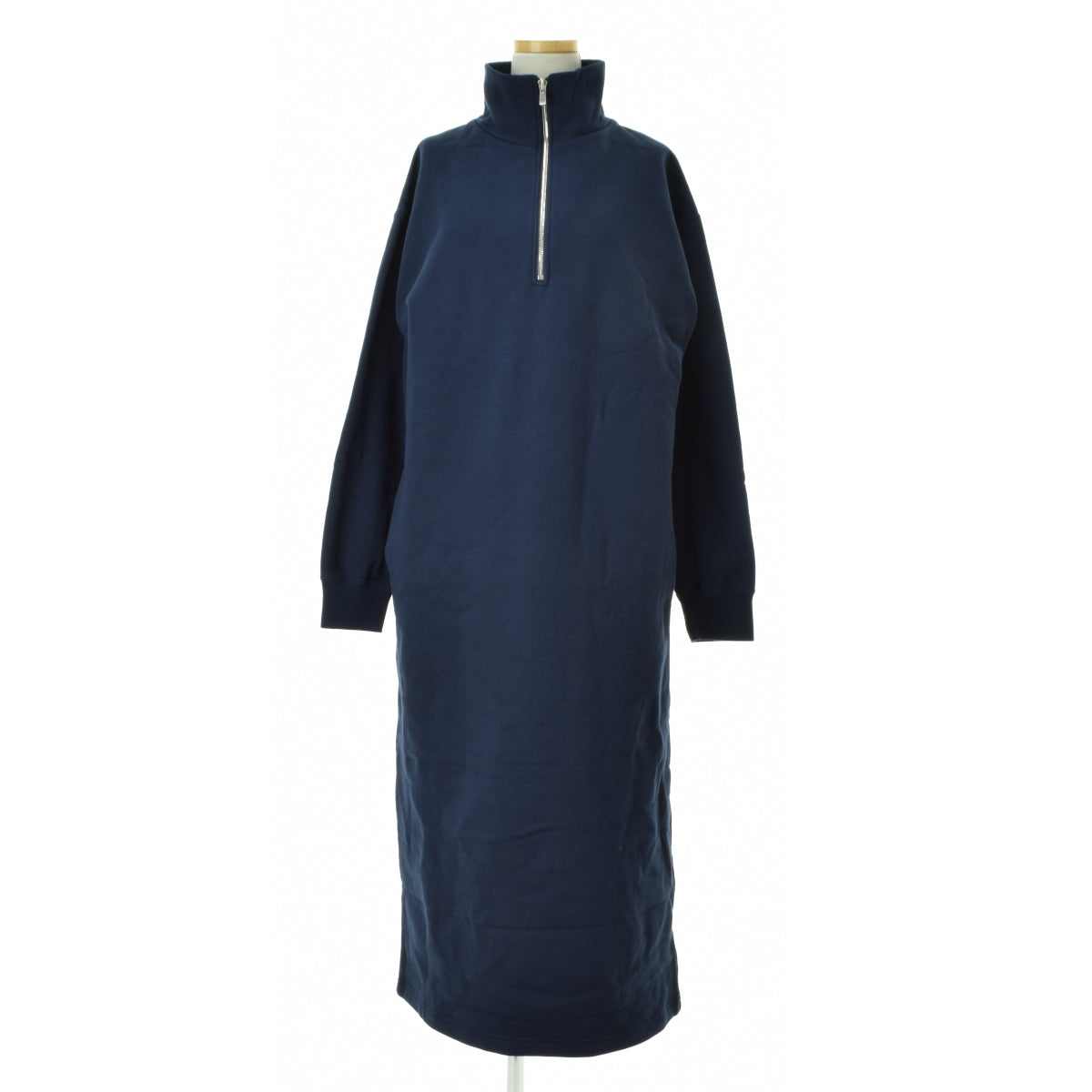 DEUXIEME CLASSE EVERYDAY I LIKE. 24AW 24040586801030 ハーフジップスウェットドレスマキシ