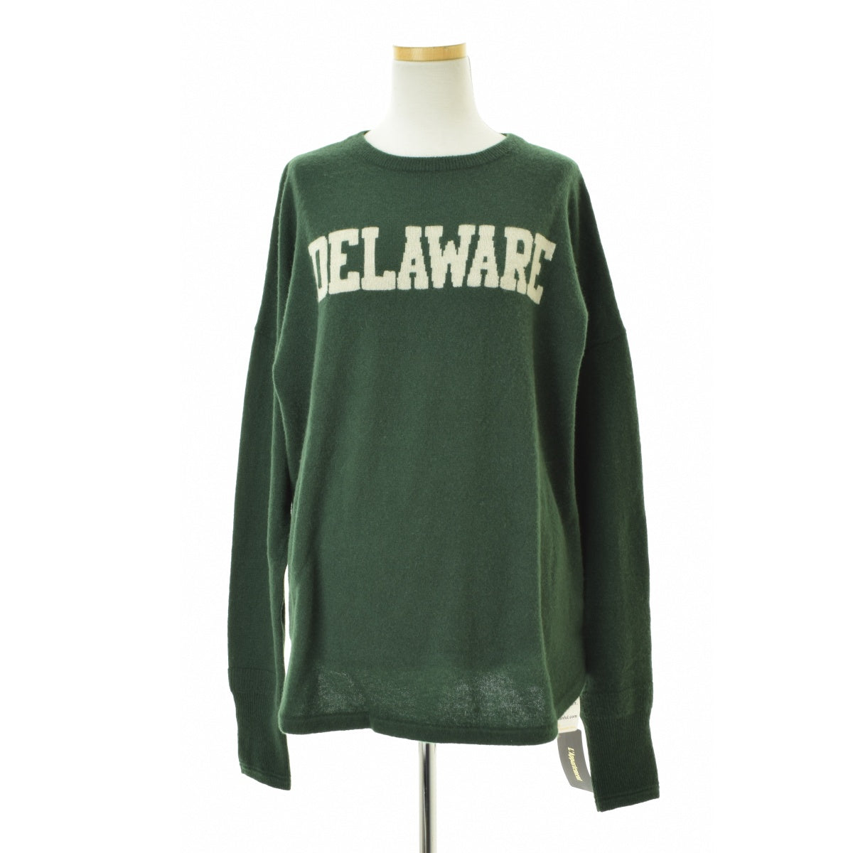 GOOD GRIEF DEUXIEME CLASSE 取り扱い 20080560011630 Cashmere Logo Knit Pullover