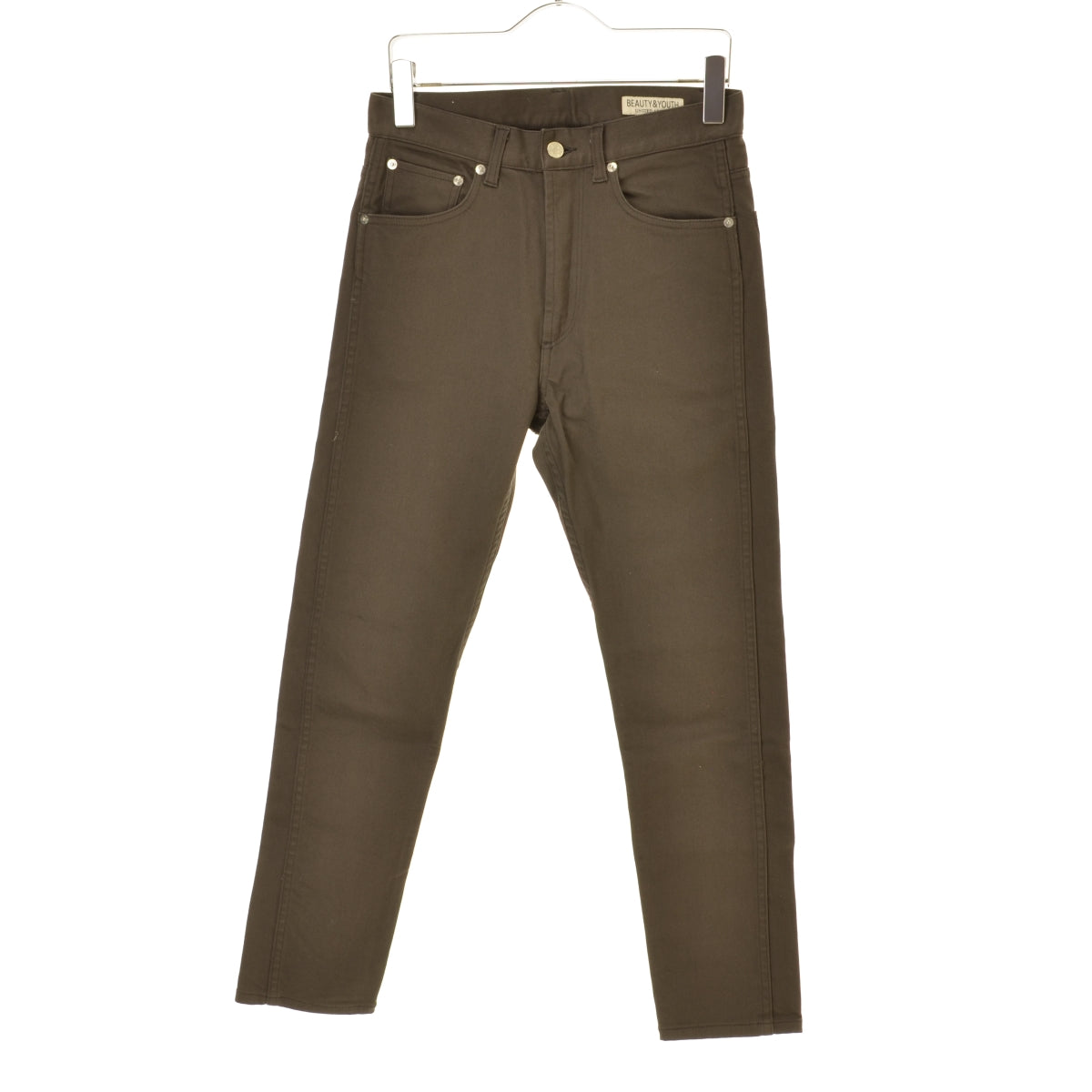 UNITED ARROWS BEAUTY & YOUTH 1214-186-9082 カツラギ 5ポケット パンツ ‐ストレッチ