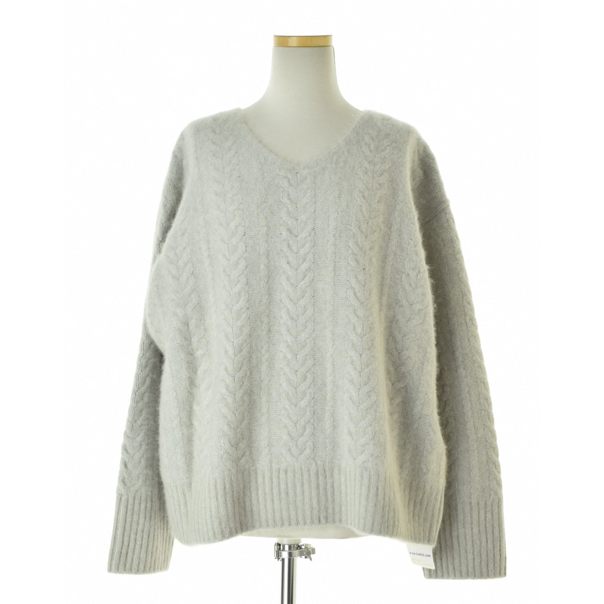 SPICK AND SPAN 22AW 22080200705030 フォックスケーブルニットプルオーバー