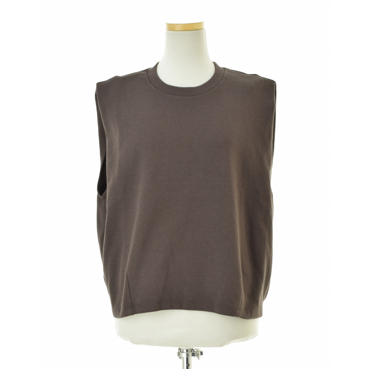 YENN 25AW Y253-81077 SLEEVELESS SWEAT PO