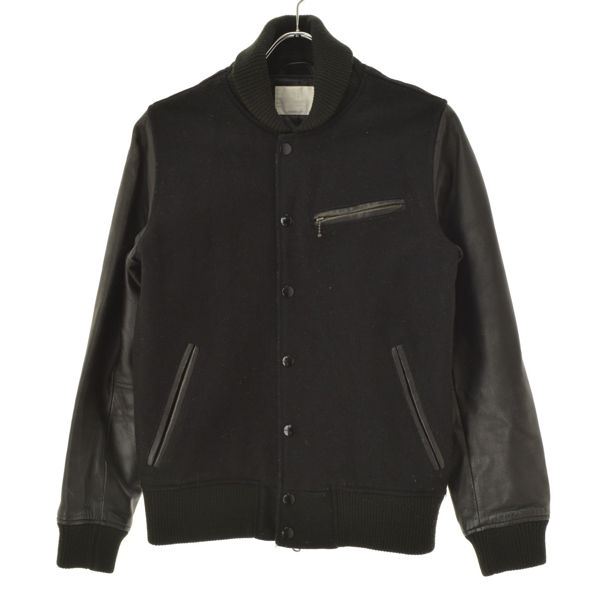 URBAN RESEARCH iD UM13-HN08001 メルトン/ラムレザースタジャン