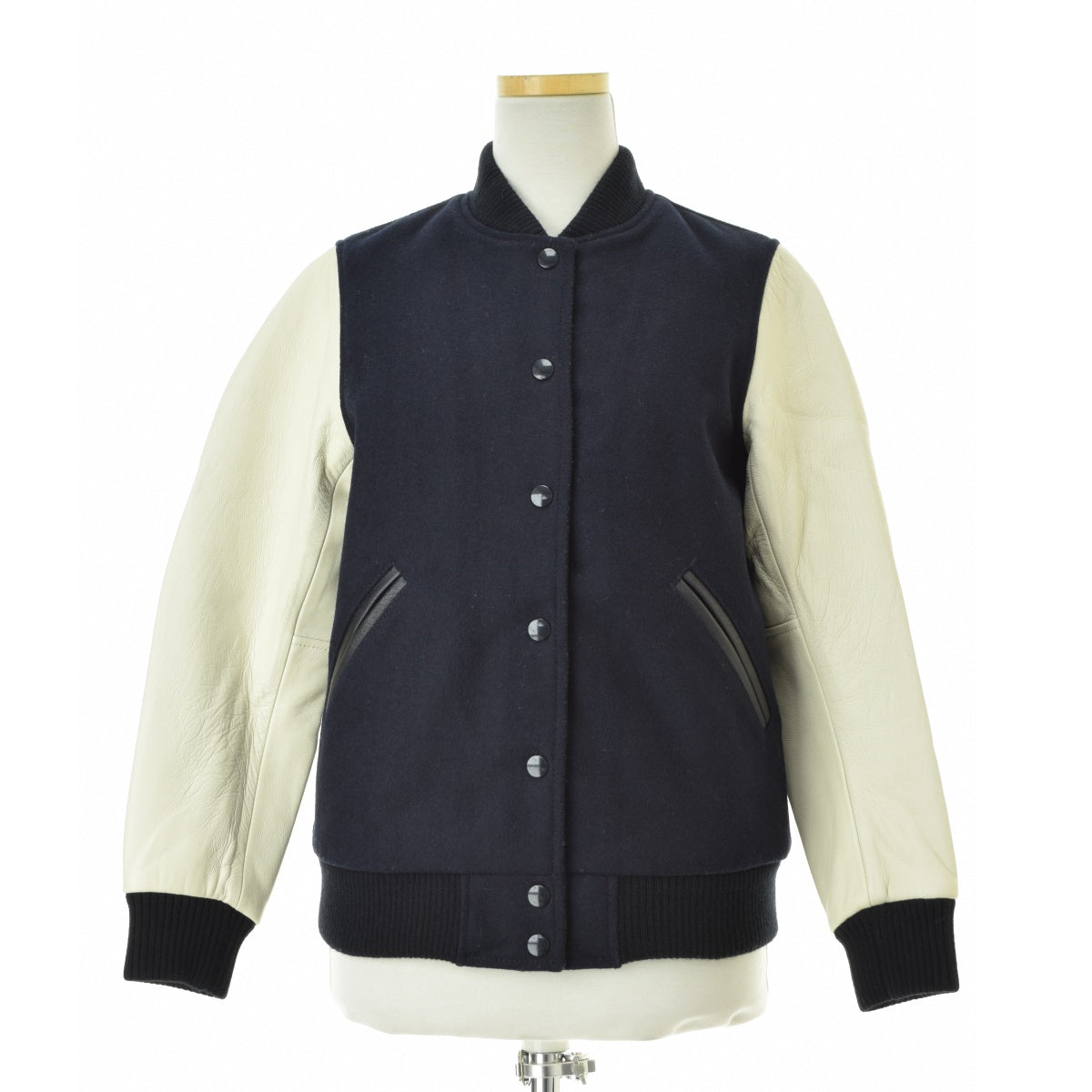 FREAK'S STORE 163-3507 袖レザー × ウールメルトン