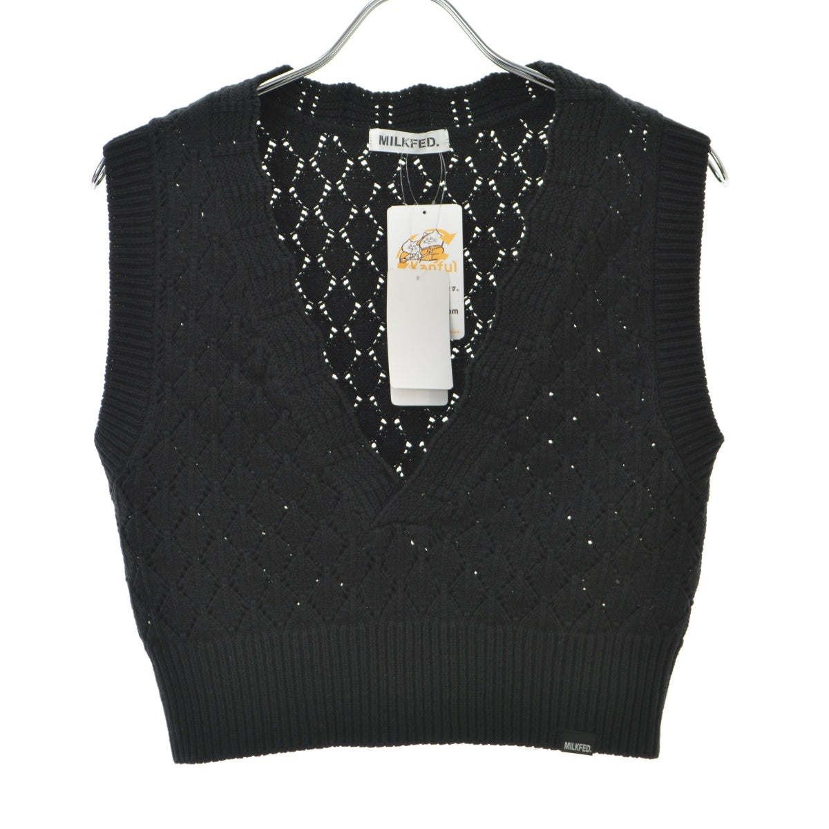 MILKFED 103241015003 KNIT VEST