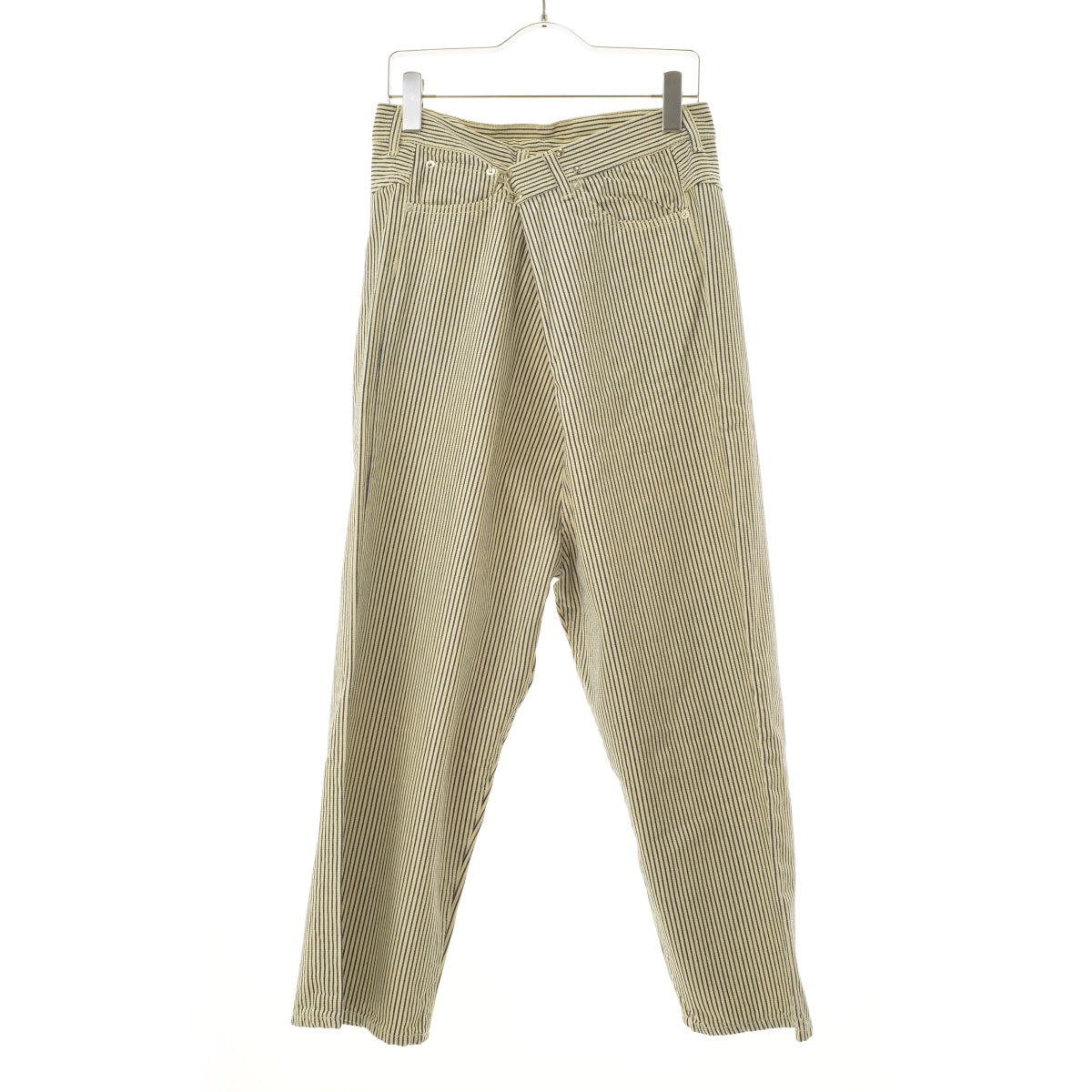 JOURNAL STANDARD ヒッコリーストライプ アシンメトリー フック