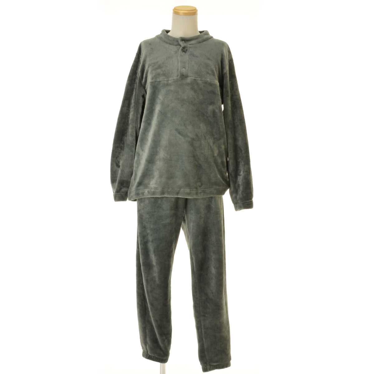 FRUIT OF THE LOOM ROOM WEAR 別注 とろける着心地のボアハーフスナップ&パンツ