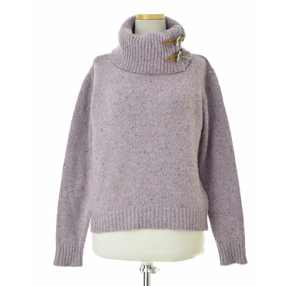 RALPH LAUREN LAUREN 200979663 バックルトリムメランジ タートルネック