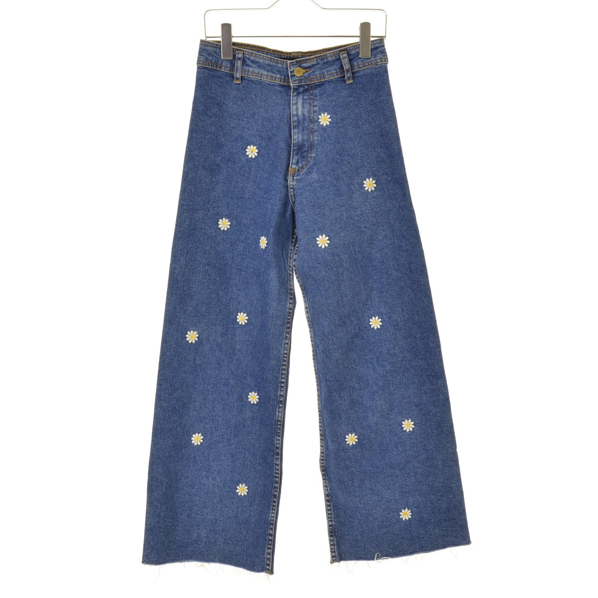 Desigual 22SWDD22 マーガレット デニムキュロットパンツ