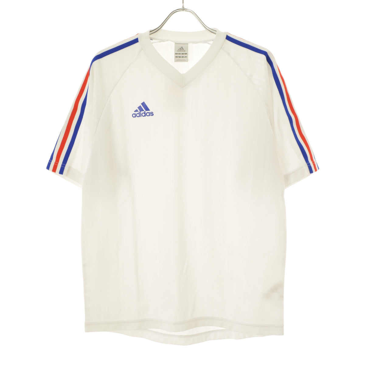 ADIDAS JD1004 3ストライプ サッカー ゲームシャツ