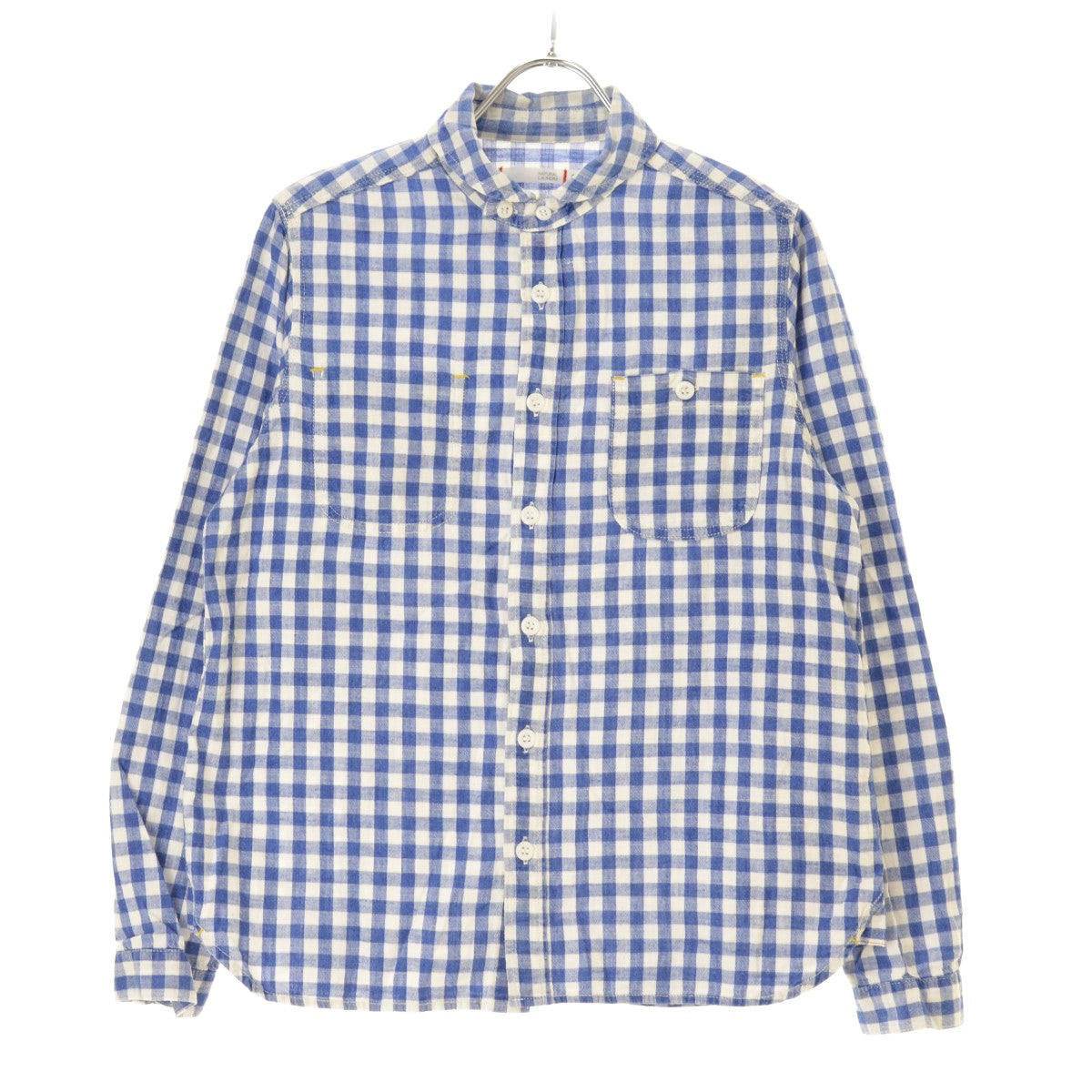 NATURAL LAUNDRY ギンガムチェック ワーク