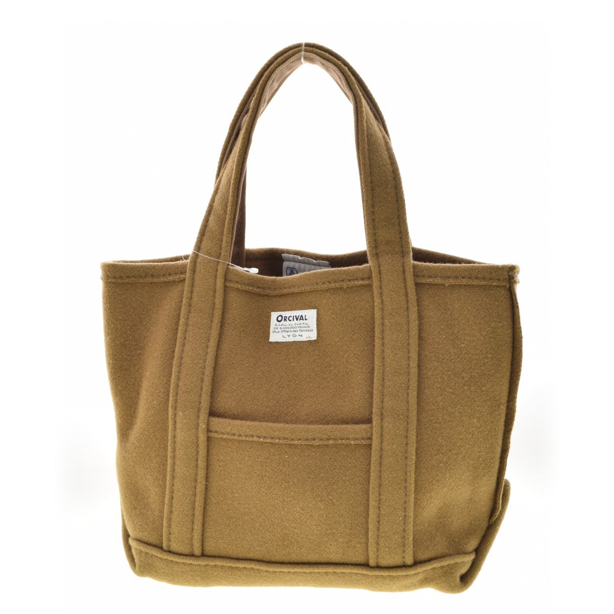 ORCIVAL WOOL MELTON TOTE メルトン