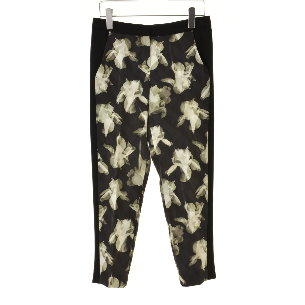 PAUL SMITH BLACK LABEL COMPOSITE サイドライン フラワープリント テーパード