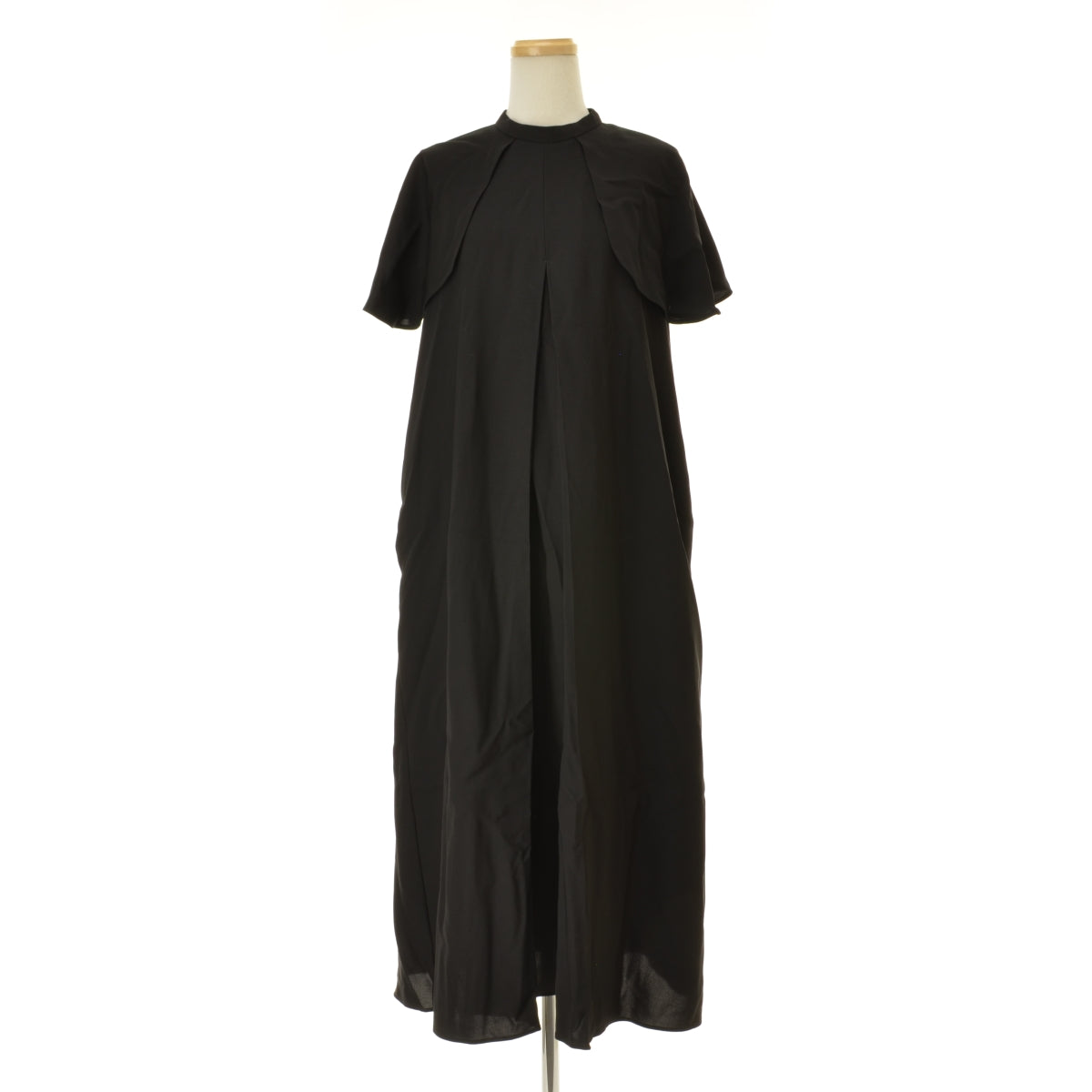ENFOLD 300HS733-1480 CAPE WAVE DRESS
