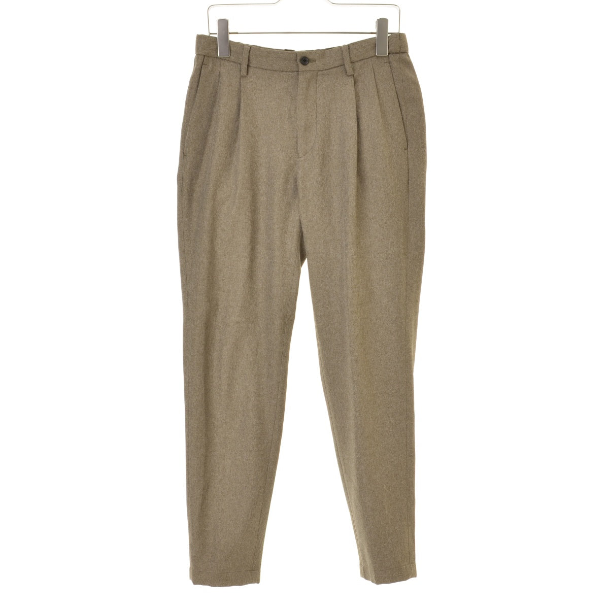 UNITED ARROWS Green Label Relaxing 3214-199-3799 ヘザーエステル 2プリーツ ユーティリティー パンツ