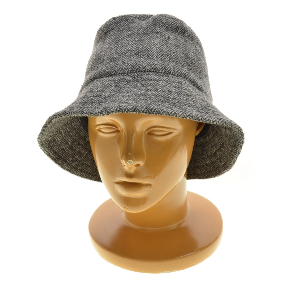 ENGINEERED GARMENTS Bucket Hat - Poly Wool Herringbone