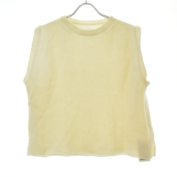Gauze# G418 lamb wool vest ラムウールベスト