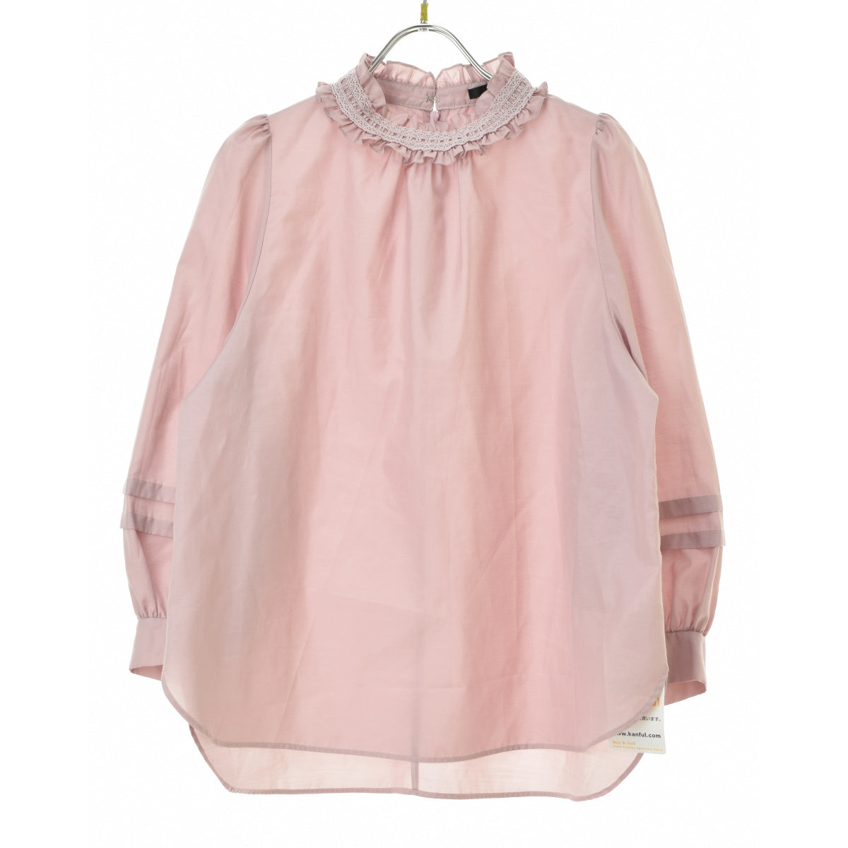 TO BE CHIC レースフリルカラー