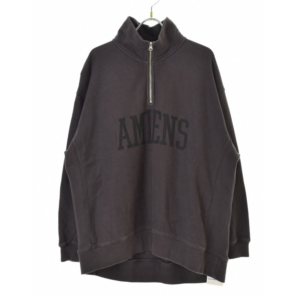 SLOBE IENA 22AW 22070912305030 ハーフジップロゴスウェット