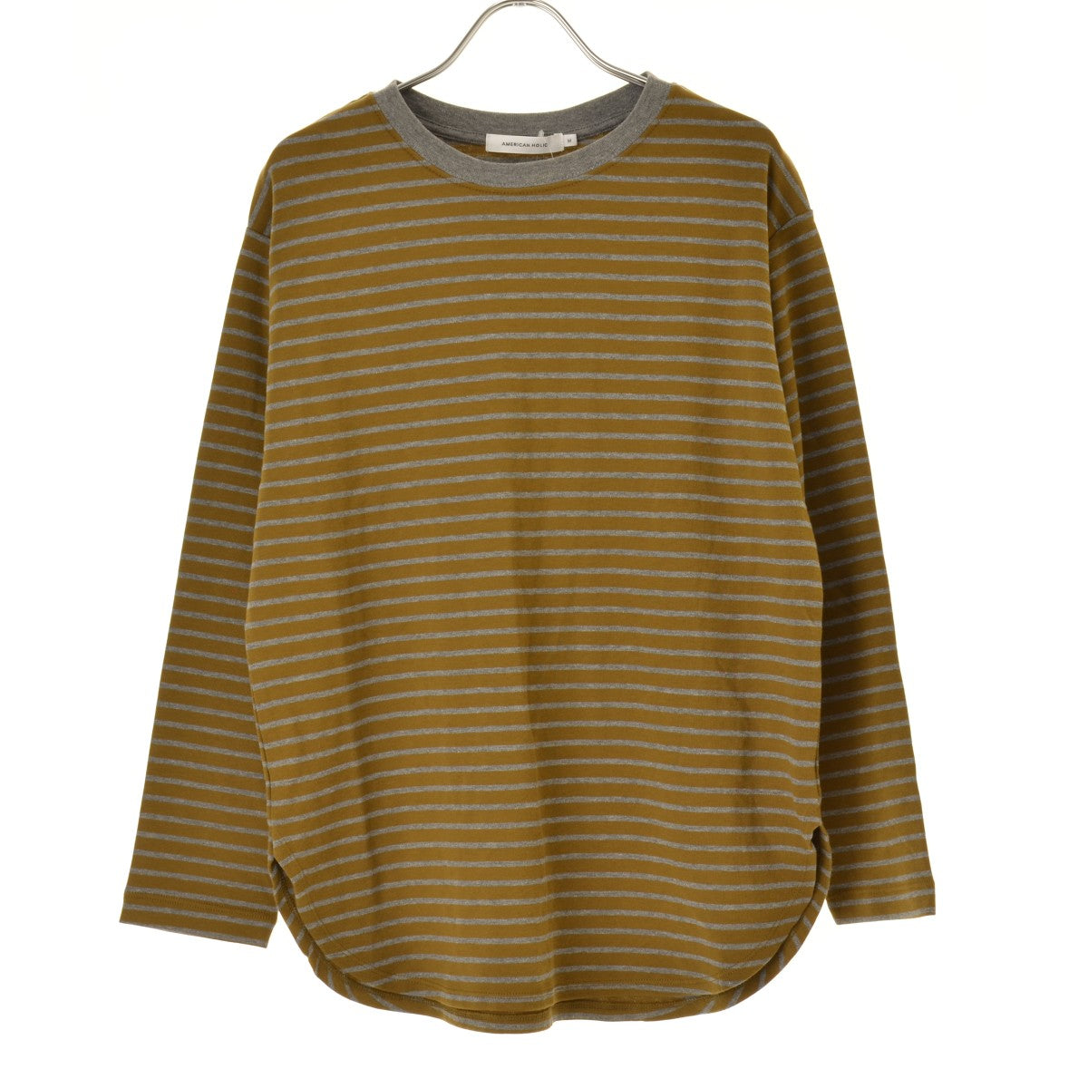 AMERICAN HOLIC 0H000851600 ボーダーアソートラウンドカットプルオーバー