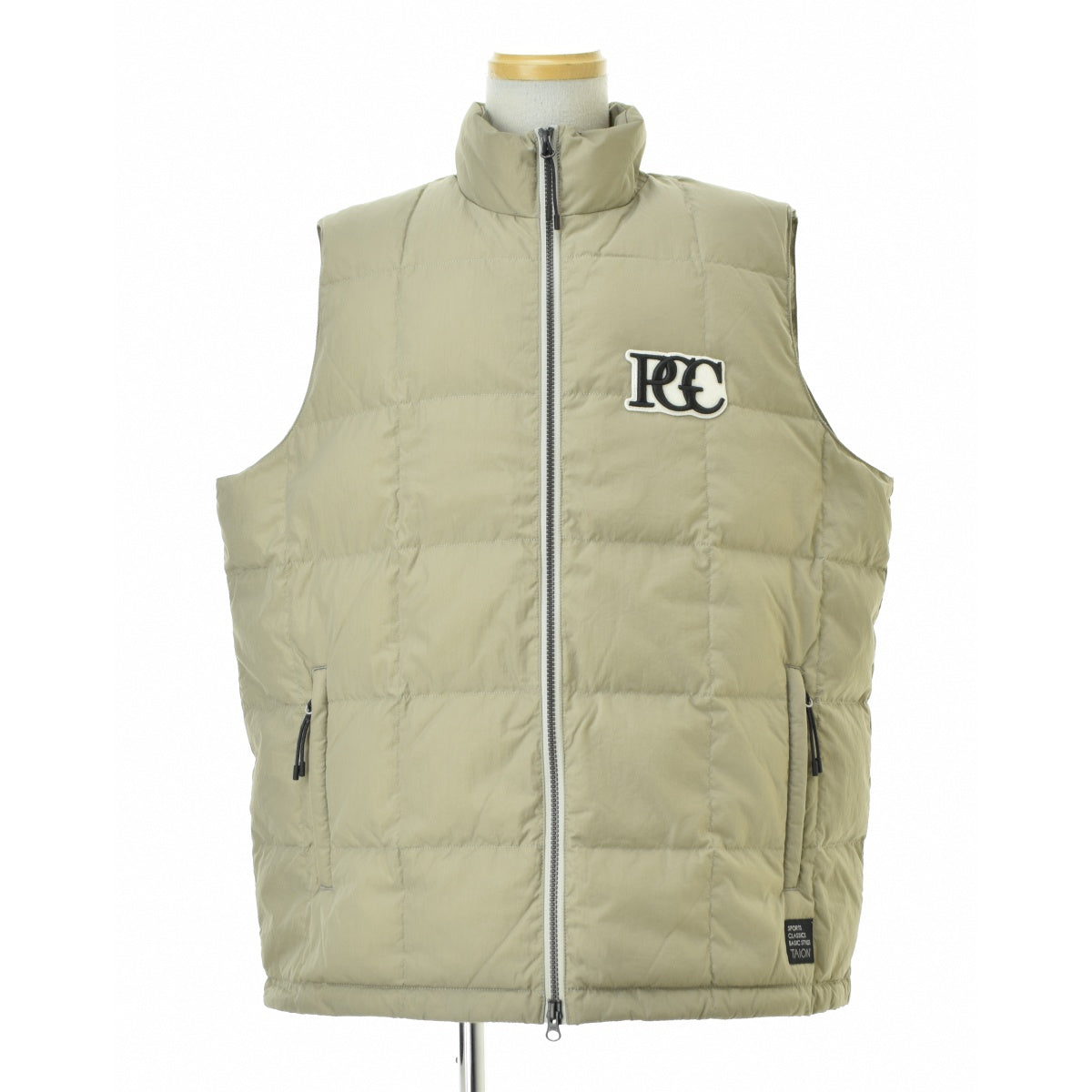 TAION 別注 TAION-002WZSC-PGC SC TRACK DOWN VEST スポーツクラシック トラック