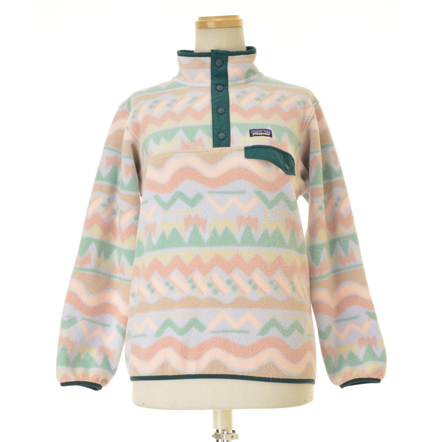 PATAGONIA 65546 Girls' LW Synch Snap-T P/O ガールズ ライトウェイト シンチラ スナップT
