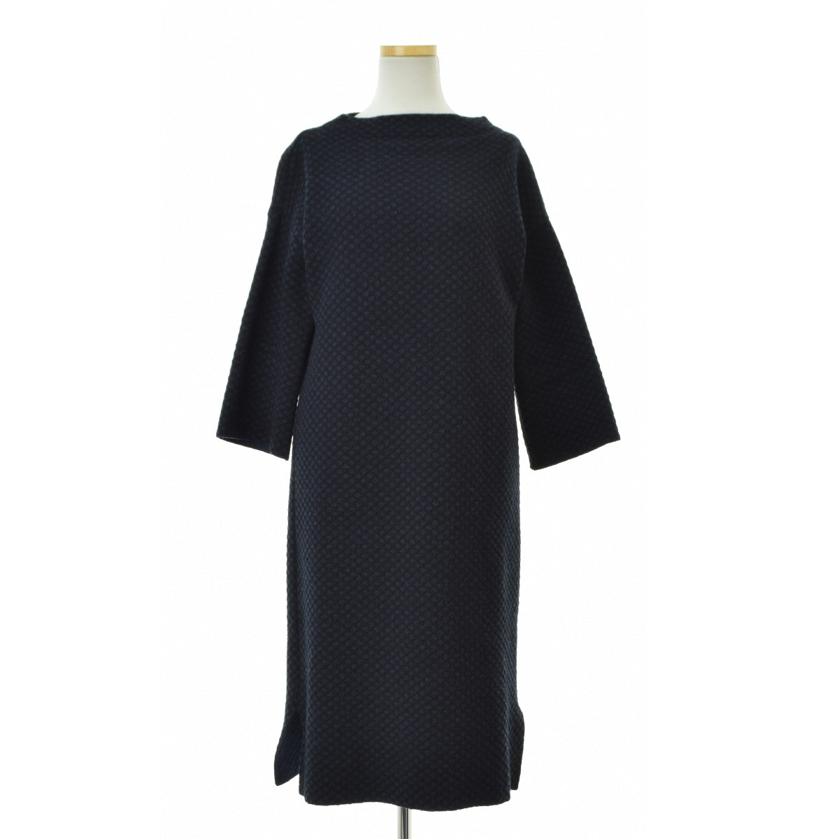 VERMEIL par iena モックネックジャガードニット