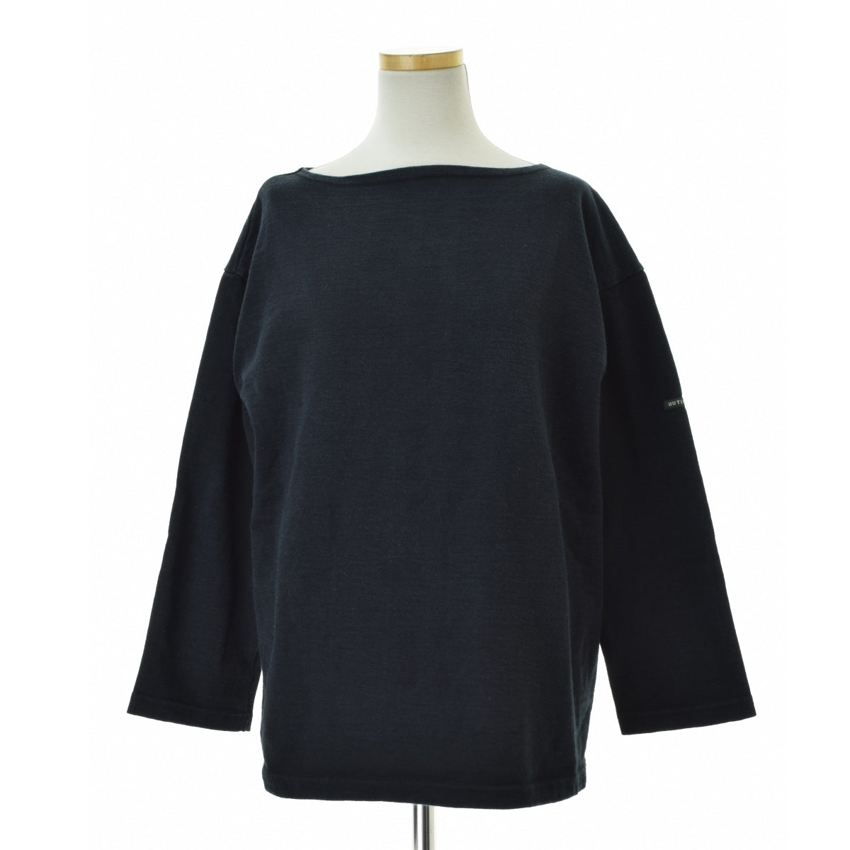 OUTIL TRICOT AAST ビッグシルエット バスクシャツ ボートネック