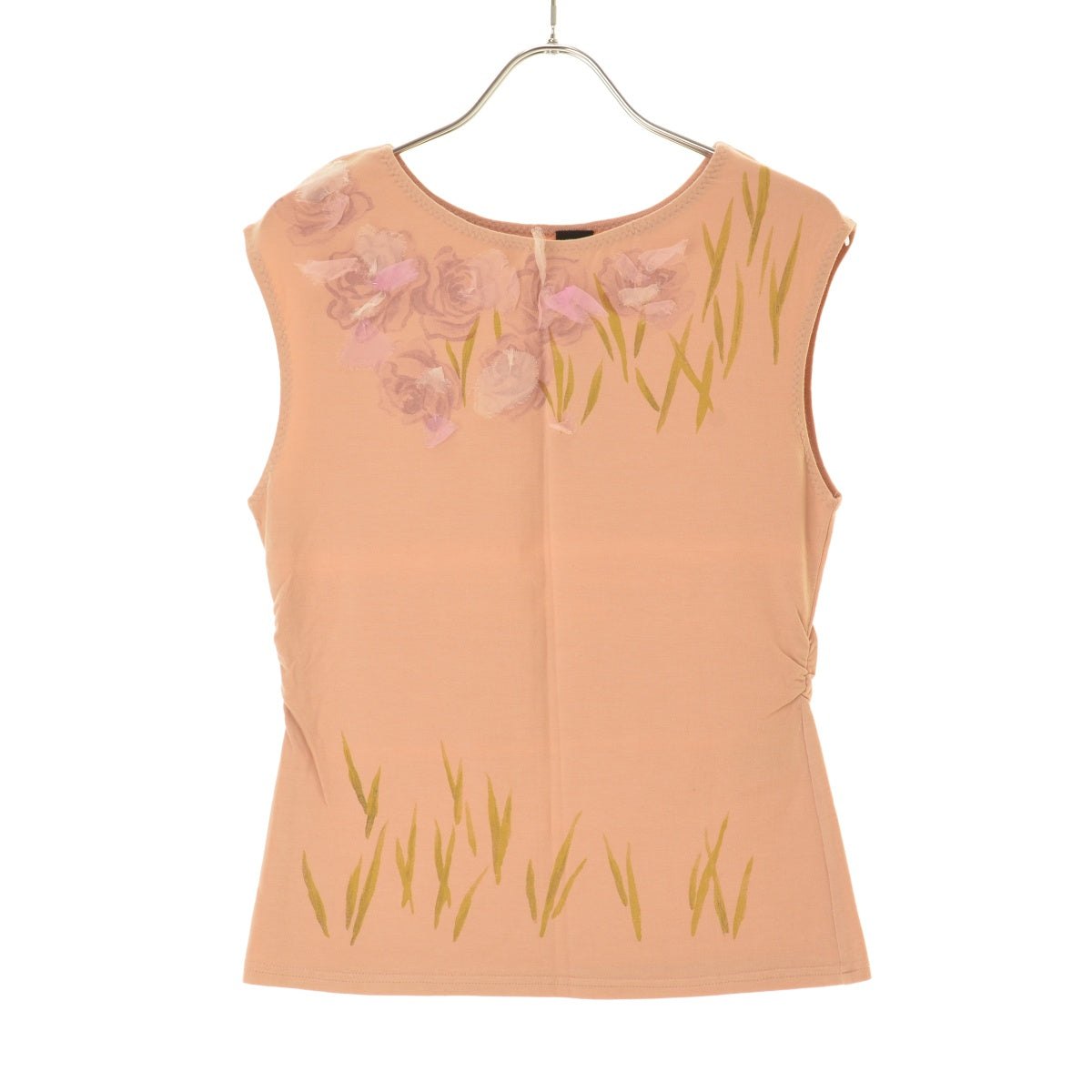 ginette フラワーシフォンデザインストレッチ