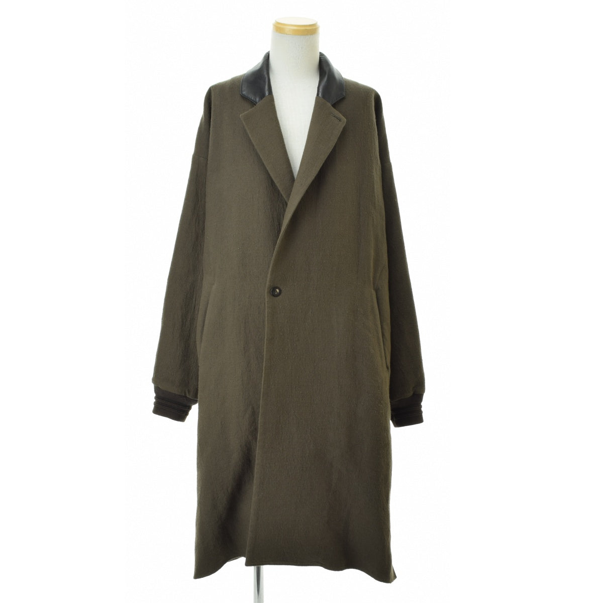 YANTOR Y194C001 レザー切替チェスター