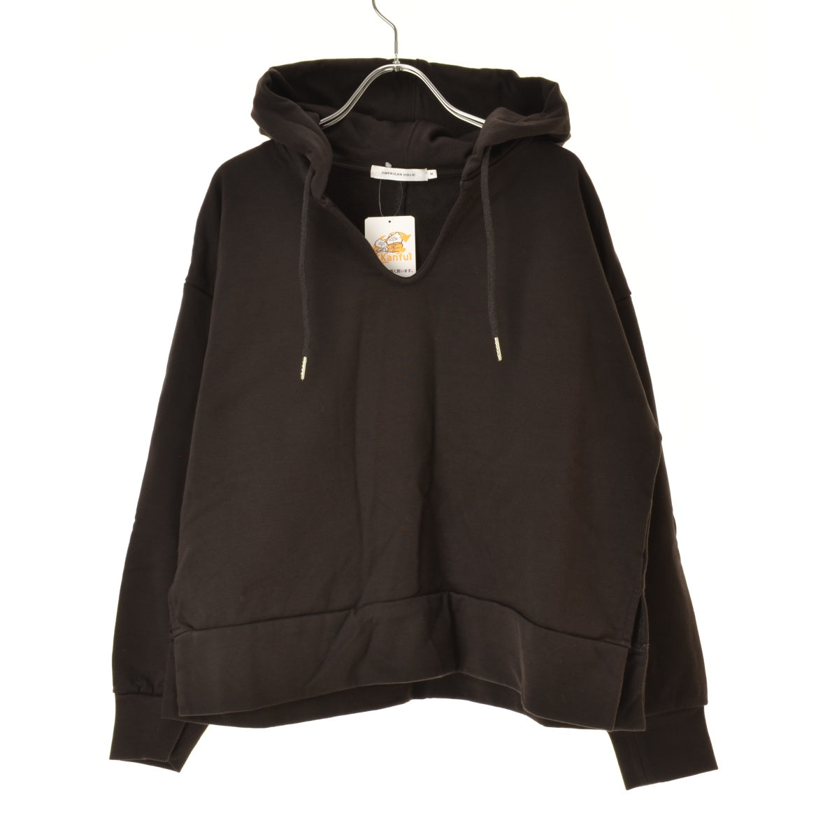 AMERICAN HOLIC 0H000788400 スキッパー裏毛パーカー