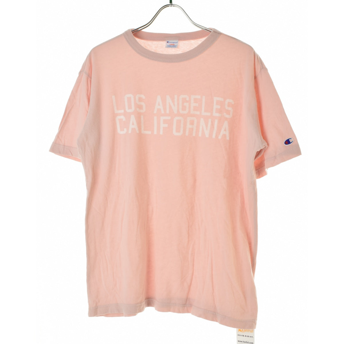 CHAMPION C3-P335トリコロールタグ カレッジプリント