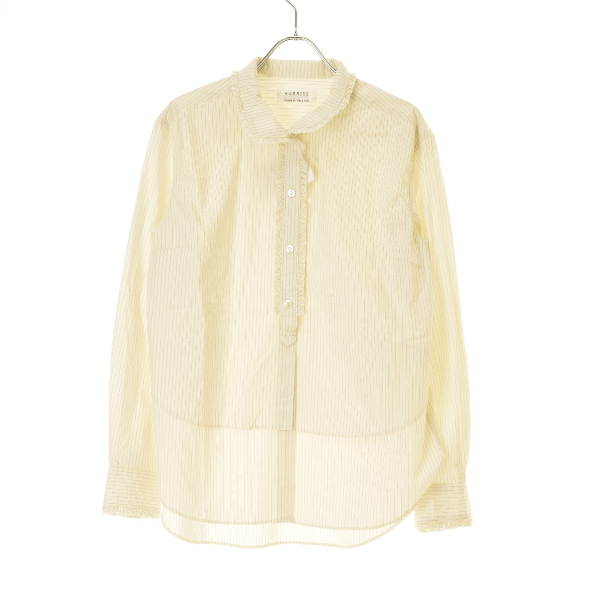 HARRISS FS252-45085 Gathered ruffle shirt