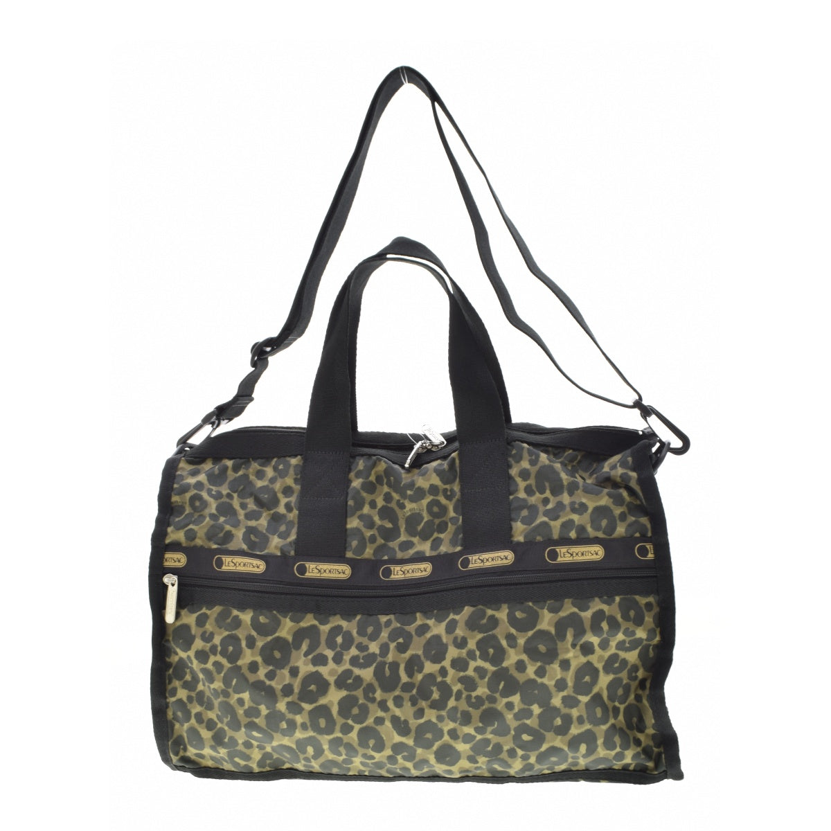LESPORTSAC MEDIUM WEEKENDER レオパード