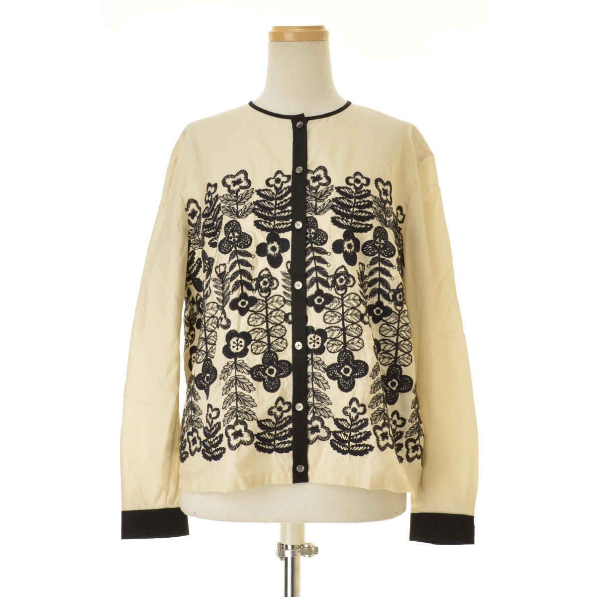 mina perhonen 25AW ada1396 swing garden ブラウス