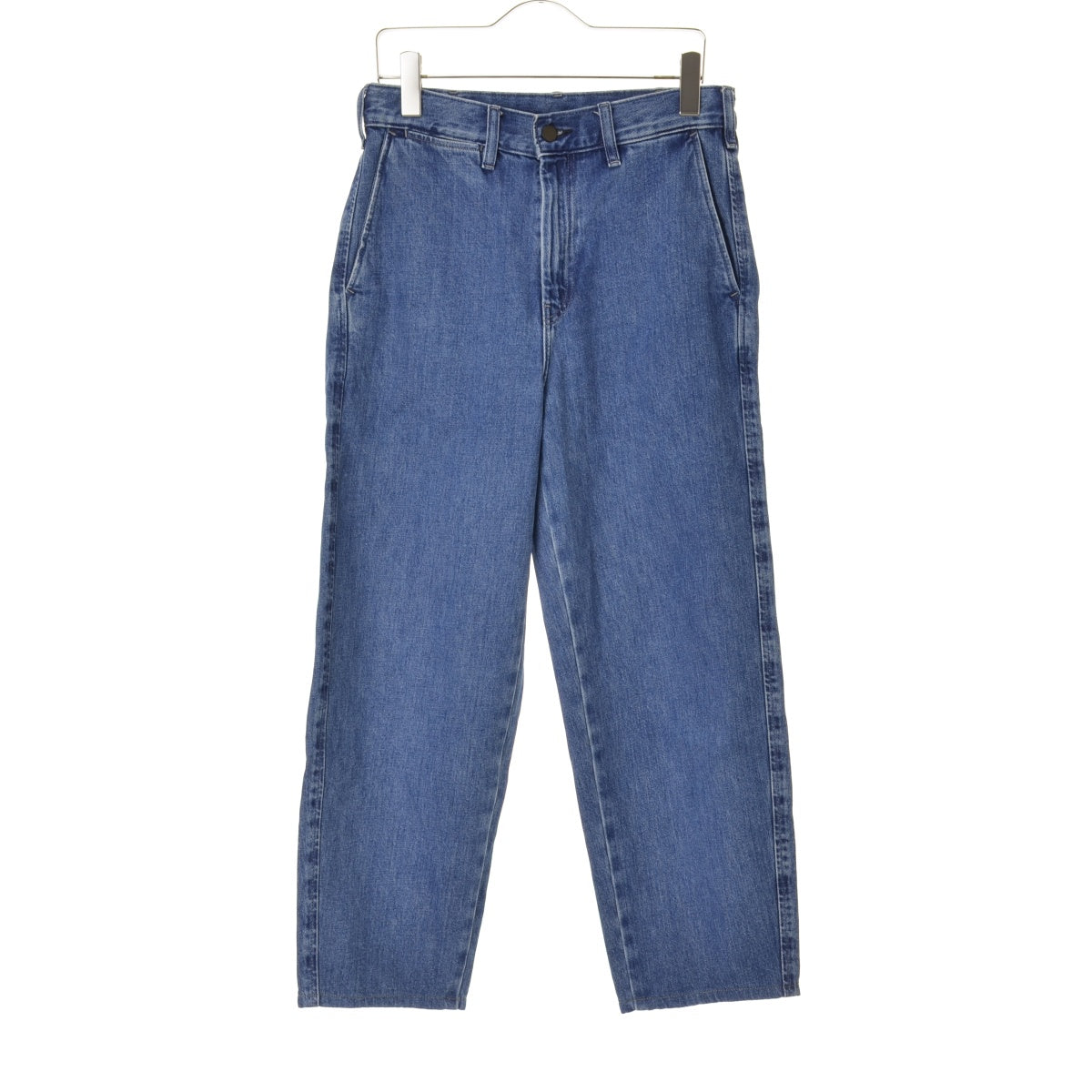 UNIQLO 321-475595 ワイドテーパードジーンズ