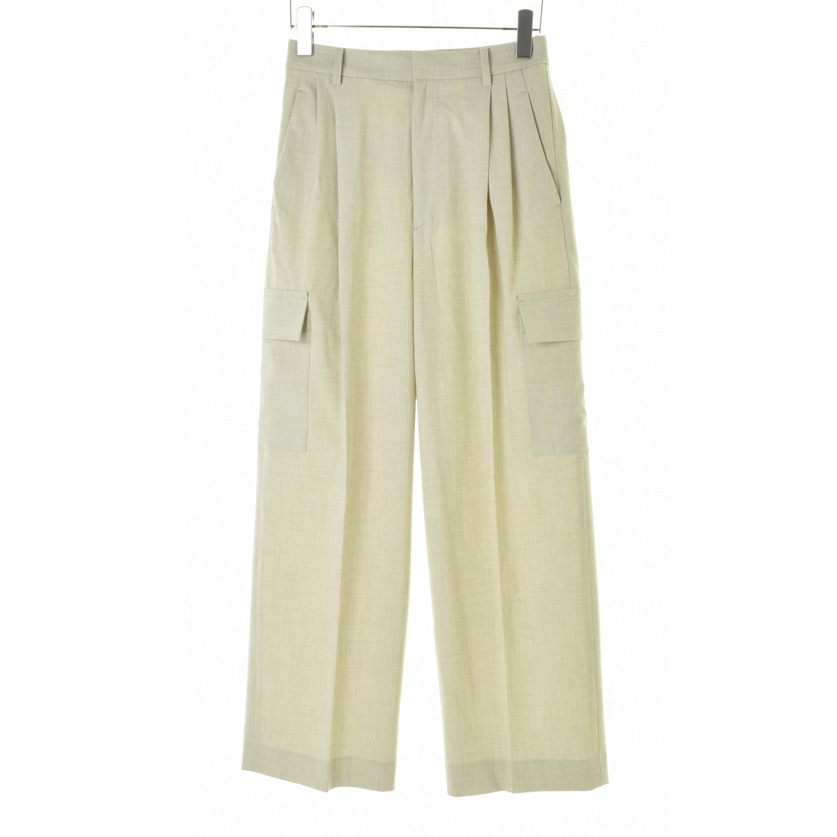 UNITED ARROWS BEAUTY & YOUTH 16141445883 ポリエステルブレンド タック カーゴパンツ -ウォッシャブル-