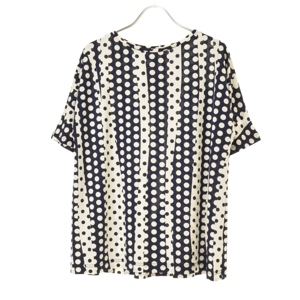 DoCLASSE 25SS 17534 UVスラブ・バックギャザートップス ドット柄