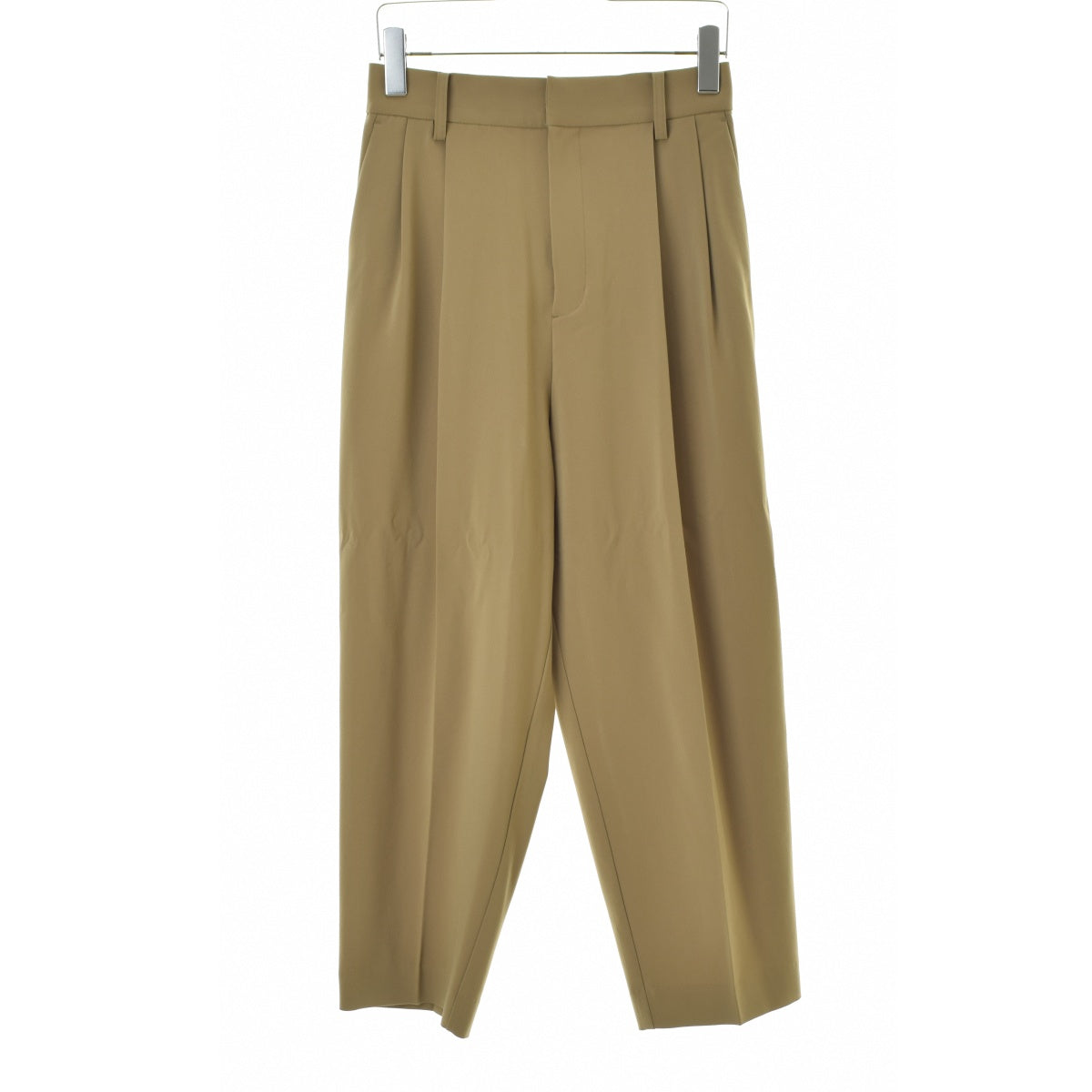UNITED ARROWS BEAUTY & YOUTH 1614-105-5915 ポリエステルツイル ツータック テーパード