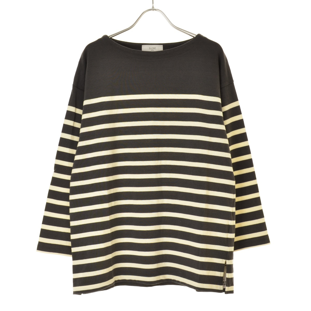 SLOBE IENA 20/2 パネルボーダープルオーバー
