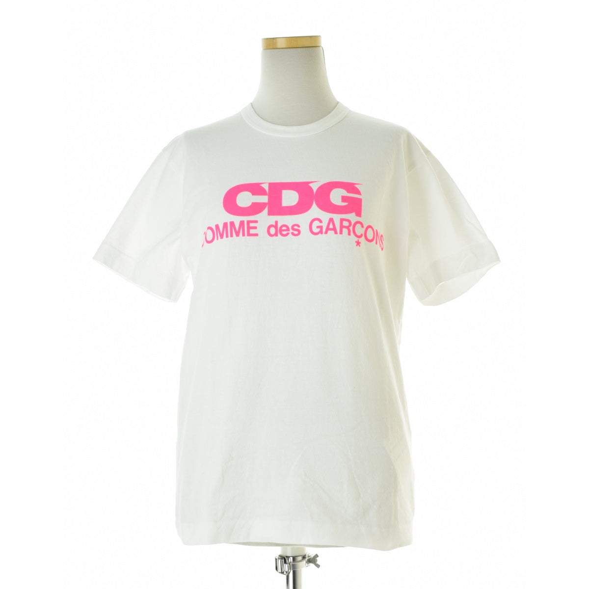 CDG AD2025 SZ-T086 PINK LOGO CLASSIC T-SHIRT11