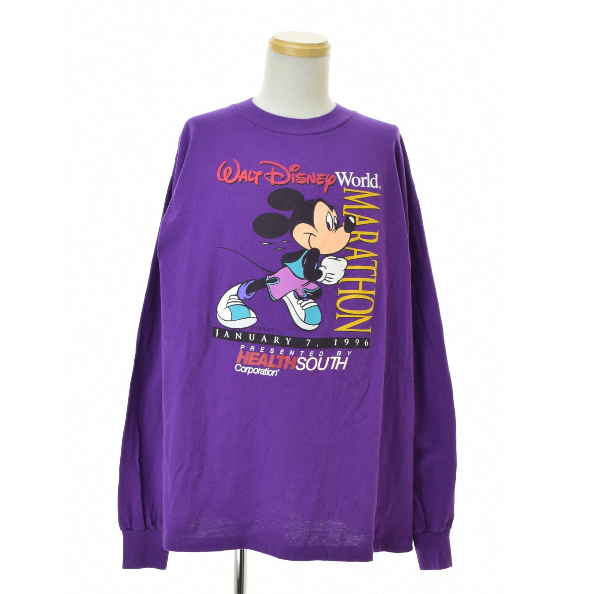 DISNEY 90s USA製 Walt Disney World Marathon 1996