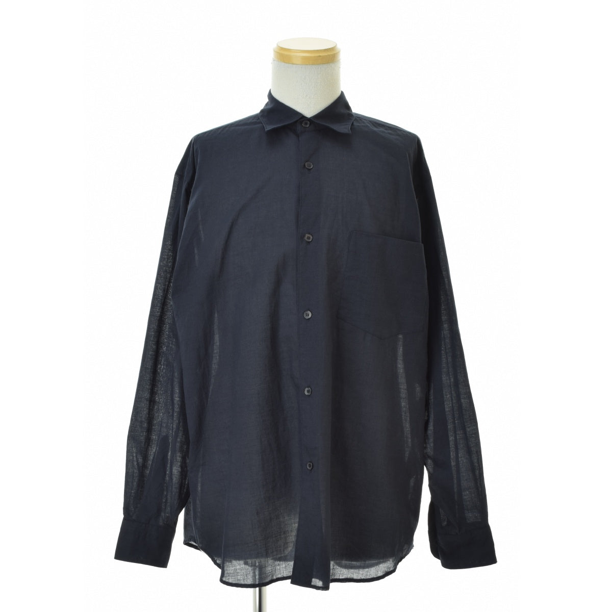 COMOLI Y03-02030 KHADIコットン コモリシャツ