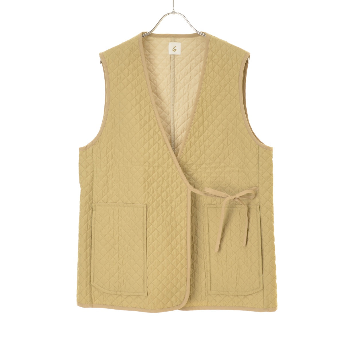 6 (ROKU) UNITED ARROWS 8625-299-0238 QUILTED VEST