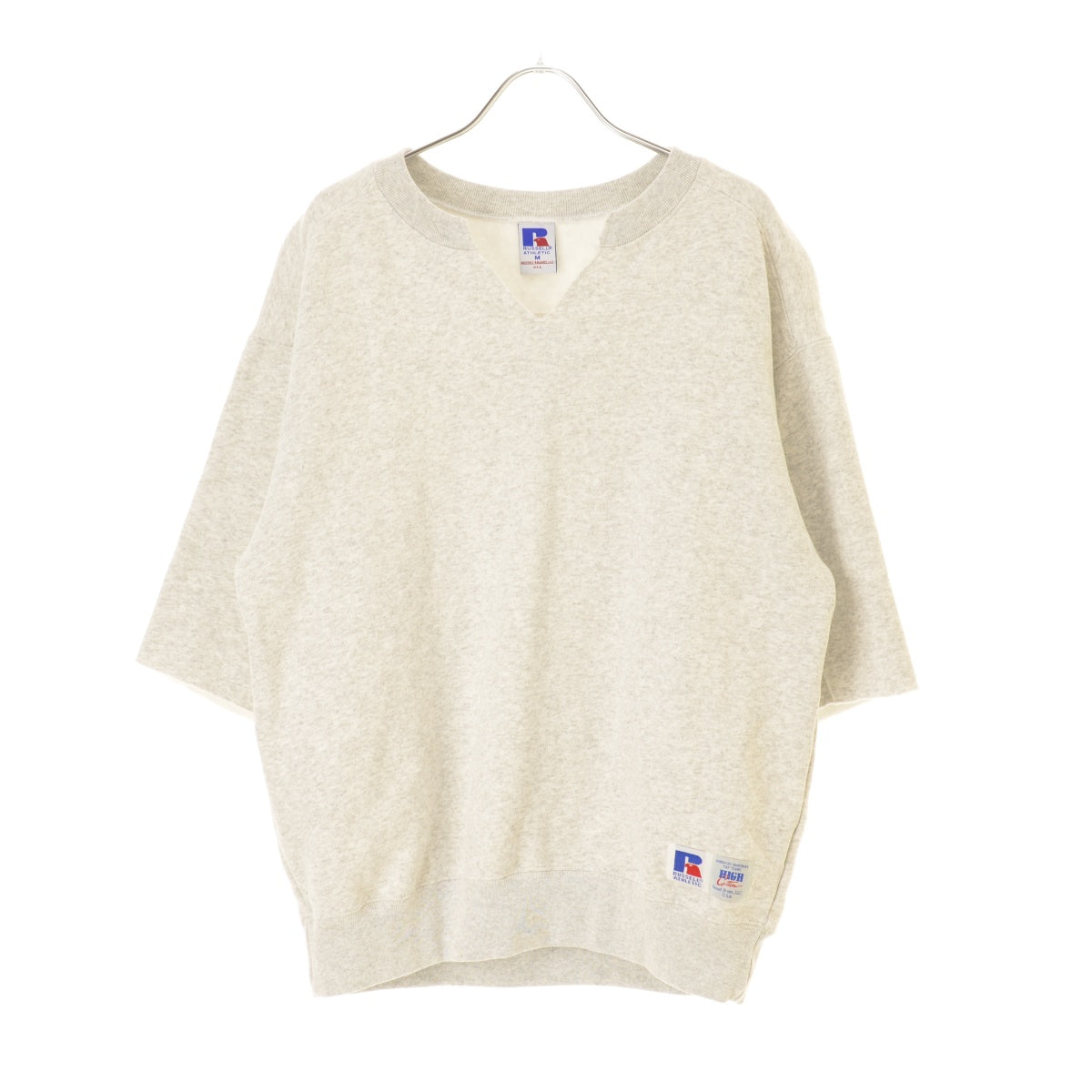 RUSSELL ATHLETIC 別注 カットオフ ショートスリーブ スウェット プルオーバー