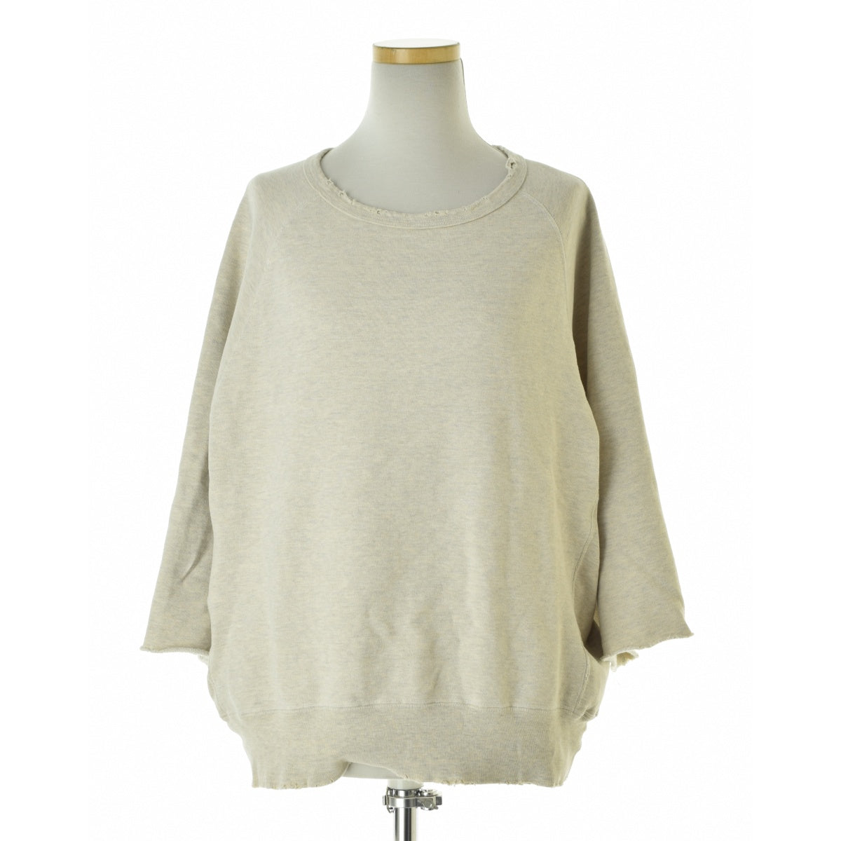 REMI RELIEF 23SS MUSE de Deuxieme Classe 取扱い URAKE 7ブソデ クルーネック スウェット