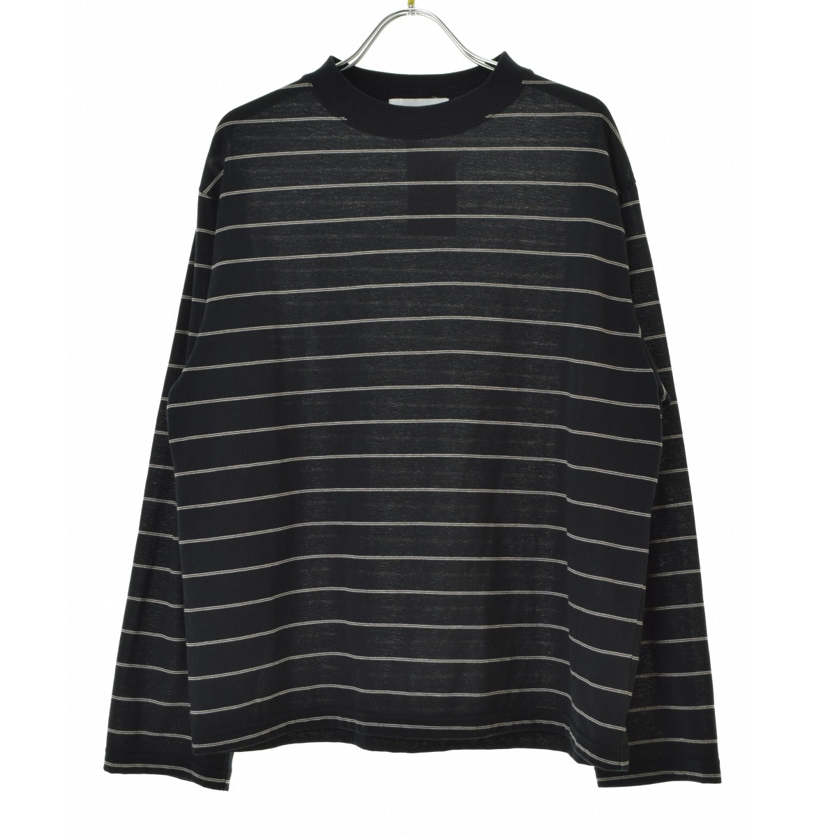 UNITED ARROWS BEAUTY & YOUTH RED 1612-2-000013 コットンポリエステル ボーダー ロングスリーブTシャツ